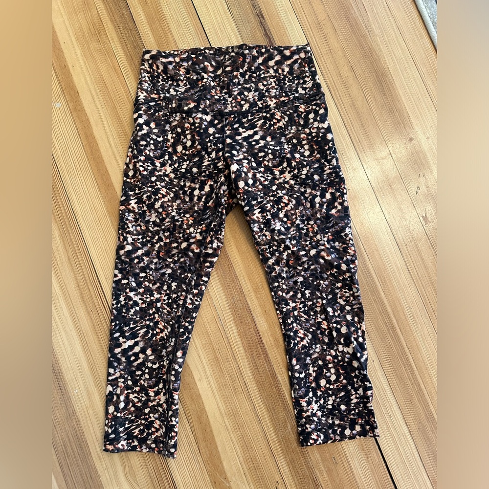 lululemon athletica Multicolor Patterned Leggings
